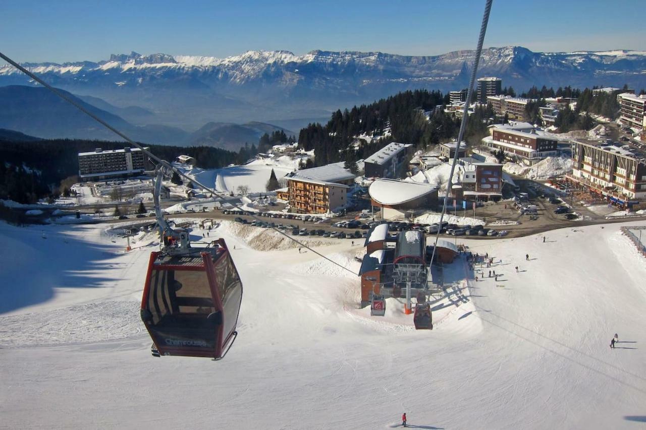 Charmant Studio Cabine Cosy A 100 M Des Pistes Шамрусс Экстерьер фото